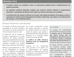 Trabajadoras domésticas de Uruguay impulsadas por la política de salario mínimo